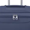 vidaXL Set di valigie morbide da 3 pezzi blu navy Anteprima dell’immagine prodotto 4