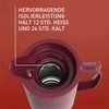 EMSA Motiva, Pojedynczy dzbanek, 1000 ml, Bordowy, 126 mm, Podgląd zdjęcia produktu 10