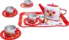 Rotes Teeservice für Puppen mit Zirkusmotiven, 31-teilig, Produktbild-Vorschau 3
