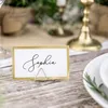 Tischkarten Hochzeit Geburtstag zum Beschriften Platzkarte 10 Stück Tischdeko Produktbild-Vorschau