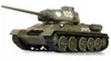 A detailed studio shot of a green toy tank model. Náhľad obrázku produktu