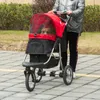 Pawhut PawHut Dog Trolley - Vozík pre psov - červený/čierny Náhľad obrázku produktu 15