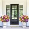Set da 6 fiori artificiali da esterno resistenti ai raggi Anteprima dell’immagine prodotto 2