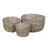 Pflanzkorb BRIGHTON grau braun D34cm Rattankorb Kooboo Produktbild-Vorschau 3