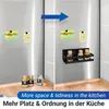WENKO Magnetisches Gewürzregal Ima Schwarz 30 x 12 x 11 cm Produktbild-Vorschau 4