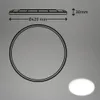 Ultraflache LED Deckenlampe mit Bewegungsmelder - IP44 - Produktbild-Vorschau 5