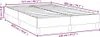 vidaXL Boxspringbettgestell Dunkelgrün 120x200 cm Samt Produktbild-Vorschau 7