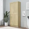 vidaXL Bücherschrank Sonoma-Eiche 82,5x30,5x185,5 cm Produktbild-Vorschau 2