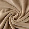Velours-Sitzbezug für rundes Stuhlsitzkissen in Camel – Produktbild-Vorschau 2