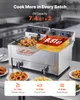 VEVOR Profesionálna elektrická fritéza s dvoma nádobami, Náhľad obrázku produktu 3