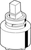 A black and white illustration of a faucet cartridge. Produktbild-Vorschau