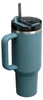 Stanley Quencher H2.0, 1.2 litros, color azul petróleo Vista previa de la imagen del producto 2