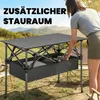 Outsunny Campingtisch Klapptisch mit Netzfach, Tragetasche, Produktbild-Vorschau 5
