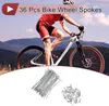 36 Set 12G Fahrradspeichen 83mm Fahrradradspeichen 45 Stahl Produktbild-Vorschau 1