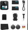 A collection of GoPro MAX2 accessories laid out on a white background. Produktbild-Vorschau