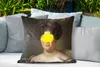 MuchoWow® Outdoor Kissen - Porträt - Kleidung - Farbe - Produktbild-Vorschau 4