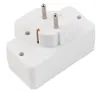 Steckdosenadapter McPower, 1x Schutzkontakt, 2x Euro, mit Produktbild-Vorschau 4