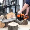 Benzin-Motorkettensägen 2200w 2 Ketten Gartensäge Produktbild-Vorschau 1