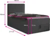 Boxspringbett Mollo Mini mit Bettkasten und Matratzentopper Produktbild-Vorschau 4