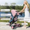 Tříkolka AIYAPLAY 6 v 1 s tyčí pro děti od 1 do 5 let, Náhled obrázku produktu 9