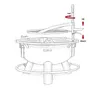 CookKing 111355 Multifunkční ohnivá mísa 80 cm "BANDITO" s Náhled obrázku produktu 8