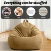 XL Bean Bag Hoes voor Volwassenen en Kinderen, Lichtgrijs Productafbeelding-voorbeeld 4