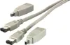 Set Firewire universale Kabel + adattatore 2m Anteprima dell’immagine prodotto 1