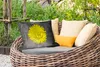 MuchoWow® Outdoor Kissen - Blumen - Aquarell - Löwenzahn - Produktbild-Vorschau 3