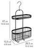 WENKO Badcaddy, opbergmand, ophangsysteem, mand voor in de Productafbeelding-voorbeeld 4