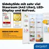 Exquisit Side-by-Side Kühl-Gefrierkombination, 442 Liter, Produktbild-Vorschau 2