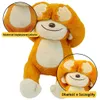 Peluche mascotte peluche singe avec aimants marron 23cm Voir les images du produit 2