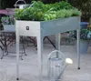 Herstera Garden Metall Hochbeet Urban Silber 100x40x84 cm Produktbild-Vorschau 3