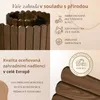 Floranica dřevěný obrubník záhonu 10 x 200 cm hnědý okraj Náhled obrázku produktu 2