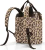 A backpack with a leopard print pattern. Podgląd zdjęcia produktu