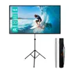CCLIFE Beamer Leinwand 80 Zoll Rolloleinwand Produktbild-Vorschau 1