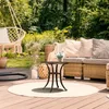 Stół ogrodowy Relaxdays, styl antyczny, odporny na warunki Podgląd zdjęcia produktu 3