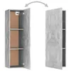 vidaXL TV-Schrank Betongrau 30,5x30x110 cm Holzwerkstoff Produktbild-Vorschau 17
