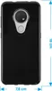 PhoneNatic Case kompatibel mit  Nokia 7.2 - schwarz Silikon Produktbild-Vorschau 2