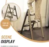 3-stufiger Klapphocker, breite rutschfeste Trittflächen, Produktbild-Vorschau 5