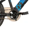 Close-up of a bicycle's chainring, chain, and pedal. Produktbild-Vorschau