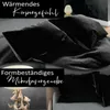 Teddy Plüsch Bettwäsche 200x220 cm Warme Winter Uni Wende Produktbild-Vorschau 5