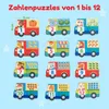 Zahlen lernen von 1 bis 12, 12 Puzzles mit je 2 Teile,  Produktbild-Vorschau 3