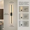 ZMH LED plafondlamp, 98 cm, plafondlamp, 90W, dimbaar met Productafbeelding-voorbeeld 9