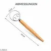 Layba Dänischer Teigbesen | Profi-Teigrührer aus Edelstahl Produktbild-Vorschau 5