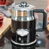 Bouilloire électrique INOX sans fil RETRO Théière NOIR 1,7 Voir les images du produit 20