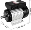 A close-up, angled view of an electric motor with dimensions indicated by lines and text. Anteprima dell’immagine prodotto