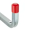 Set di 4 ganci da parete Relaxdays, fino a 40 kg, acciaio, Anteprima dell’immagine prodotto 6