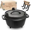 Grillx Dutch Oven 9 Liter inklusive Aufbewahrungshülle - Produktbild-Vorschau 1