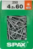 Set 250 viti SPAX Torx in acciaio a testa svasata, Diam.4,5 Anteprima dell’immagine prodotto 3