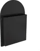 okwish Armoire miroir arrondie, meuble mural pour salle de Voir les images du produit 8